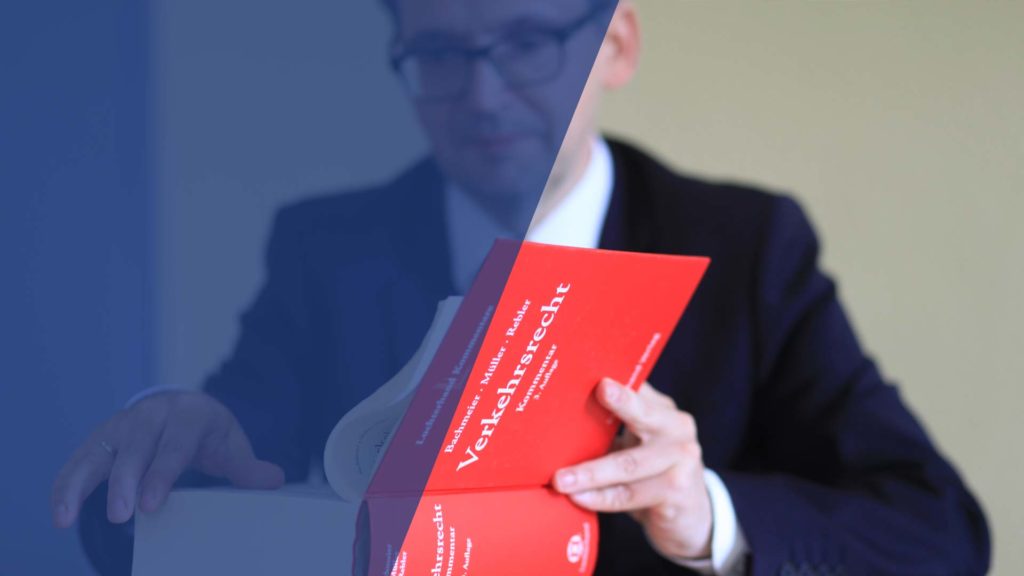 Gegenstände der Beratung/Vertretung im  VERKEHRSRECHT [mehr...]